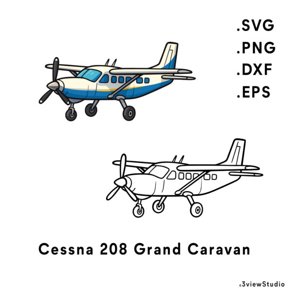 cessna 208 grand caravan svg